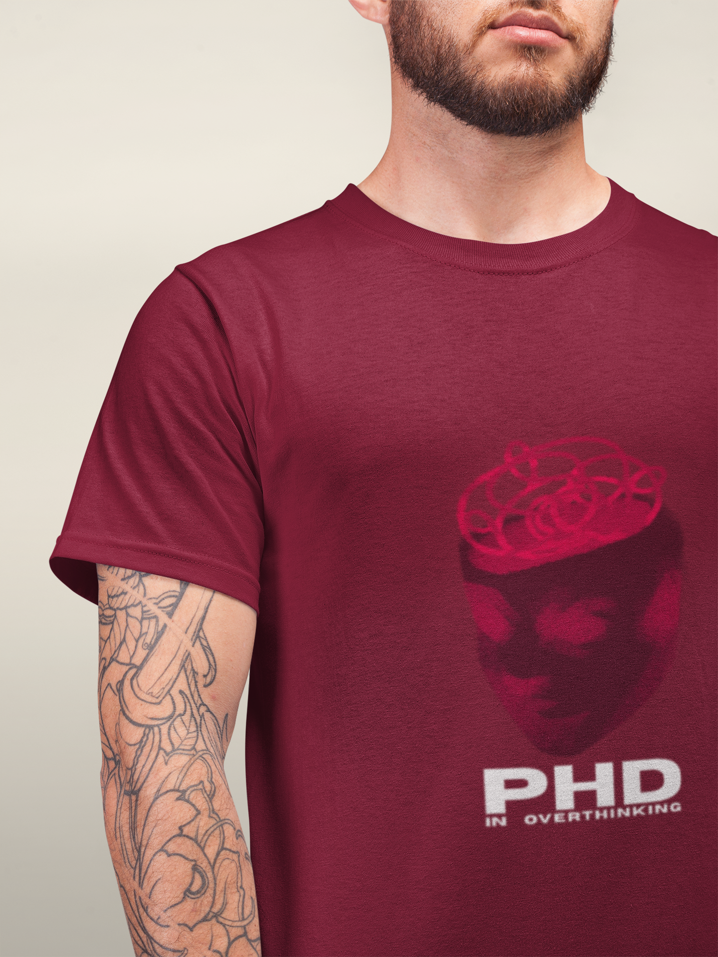 PHD in Overthinking Short Sleeve T-shirt