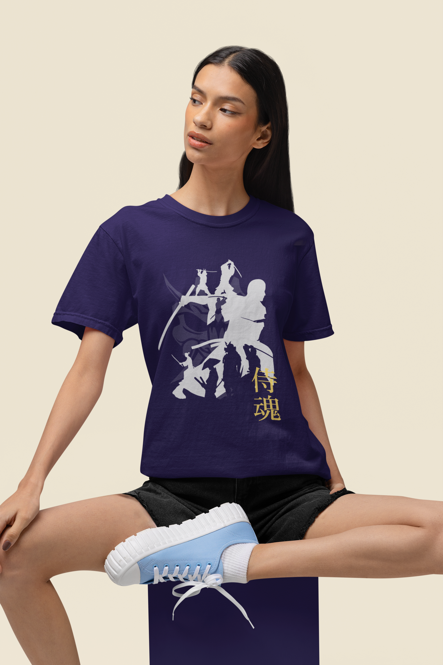 侍魂 Samurai Spirit Oversize T-shirt