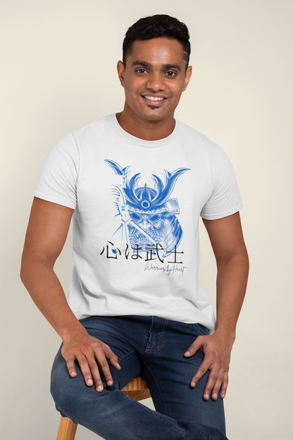 心は武士 Warrior by Heart Slim Fit T-shirt