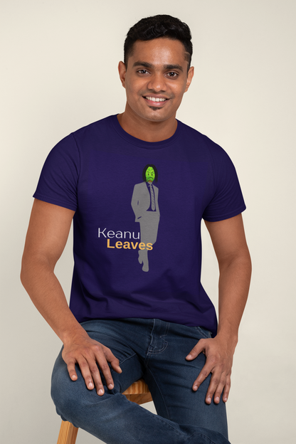 Keanu Leaves Slim Fit T-shirt
