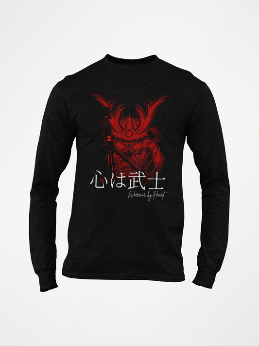 心は武士 Warrior by Heart Long Sleeve T-shirt