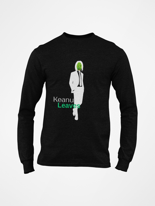 Keanu Leaves Long Sleeve T-shirt