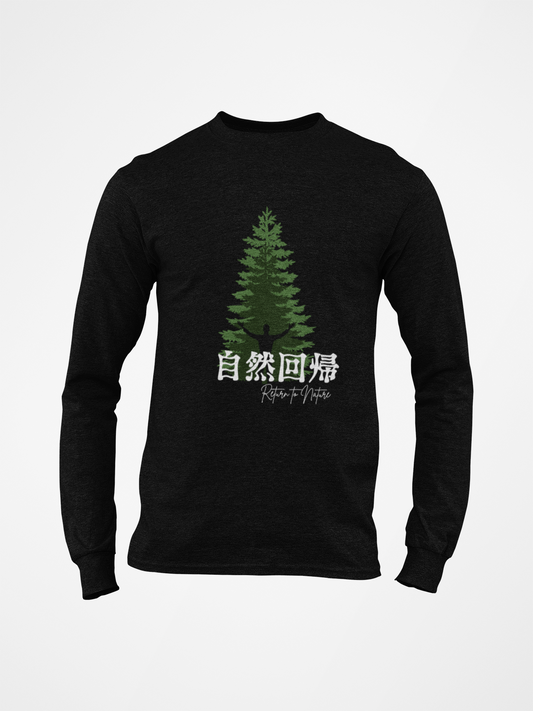 自然回帰 Return to Nature Long Sleeve T-shirt