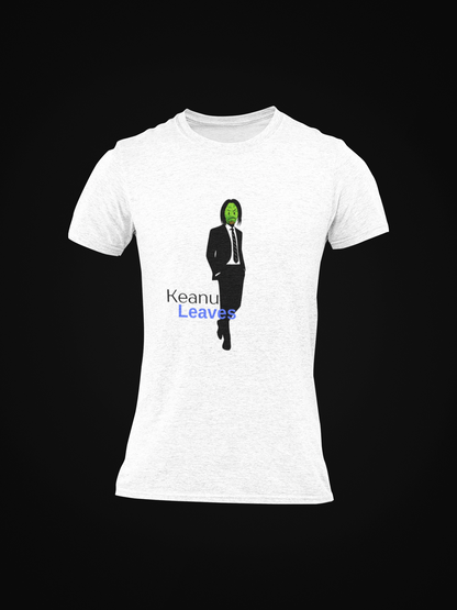 Keanu Leaves Slim Fit T-shirt