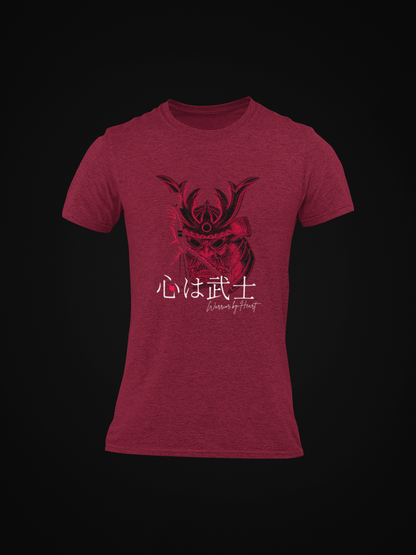 心は武士 Warrior by Heart Slim Fit T-shirt