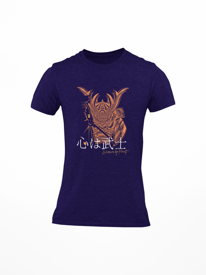 心は武士 Warrior by Heart Slim Fit T-shirt