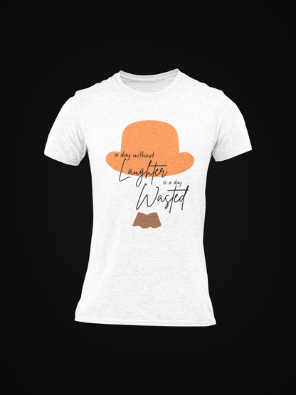 A day without laughter Slim Fit T-shirt