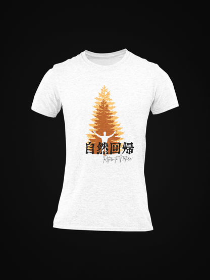 自然回帰 Return to Nature Slim Fit T-shirt