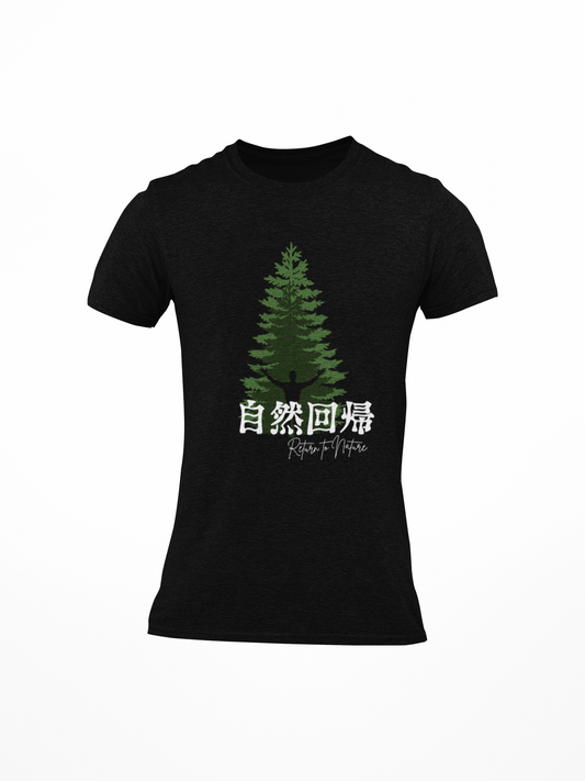 自然回帰 Return to Nature Slim Fit T-shirt