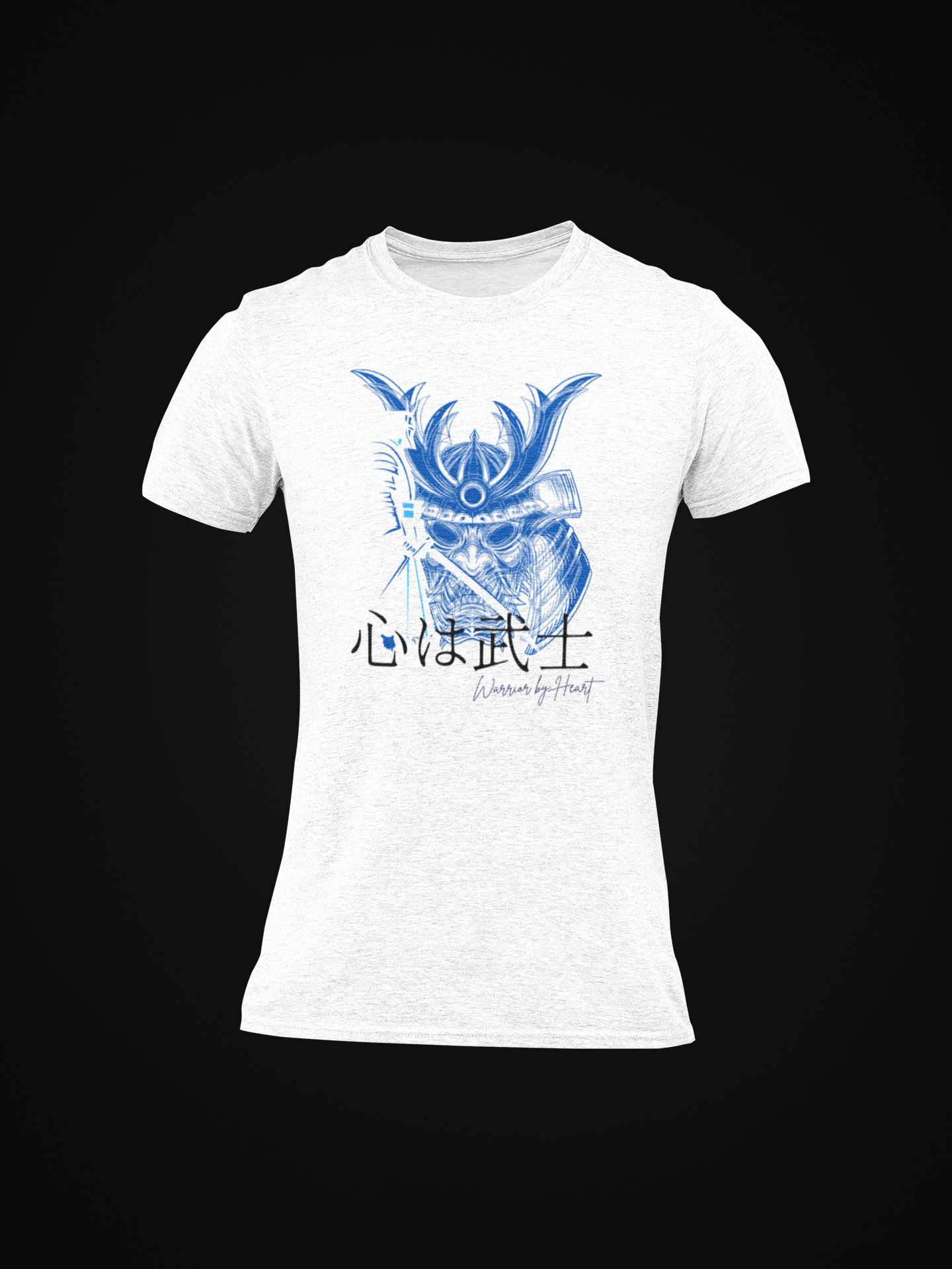 心は武士 Warrior by Heart Slim Fit T-shirt
