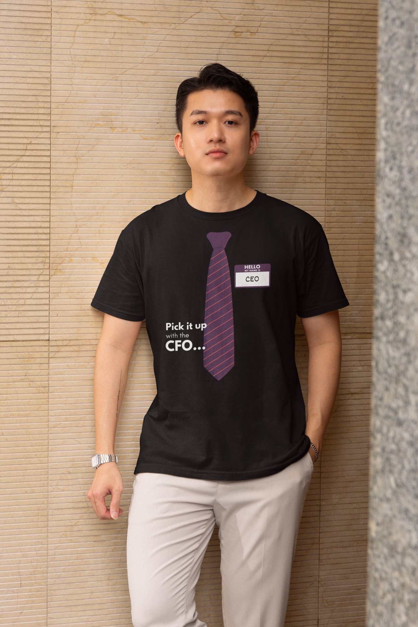 Hello My Name Is CEO Short Sleeve T-shirt