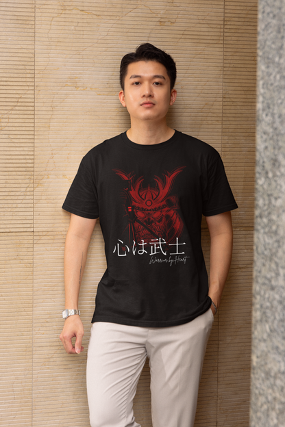 心は武士 Warrior by Heart Short Sleeve T-shirt