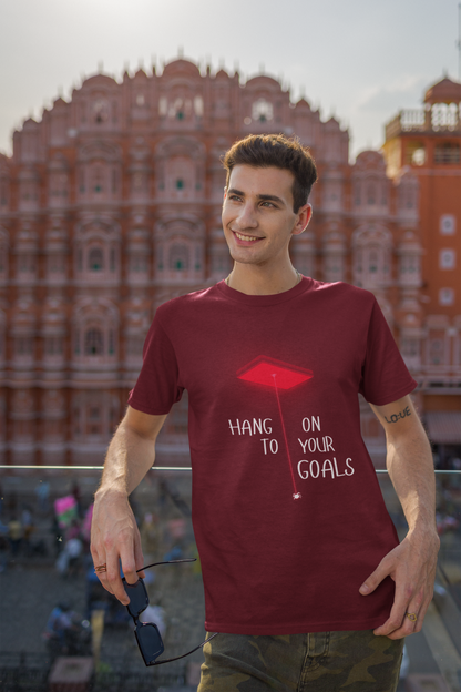Hang On To Your Goals Short Sleeve T-shirt