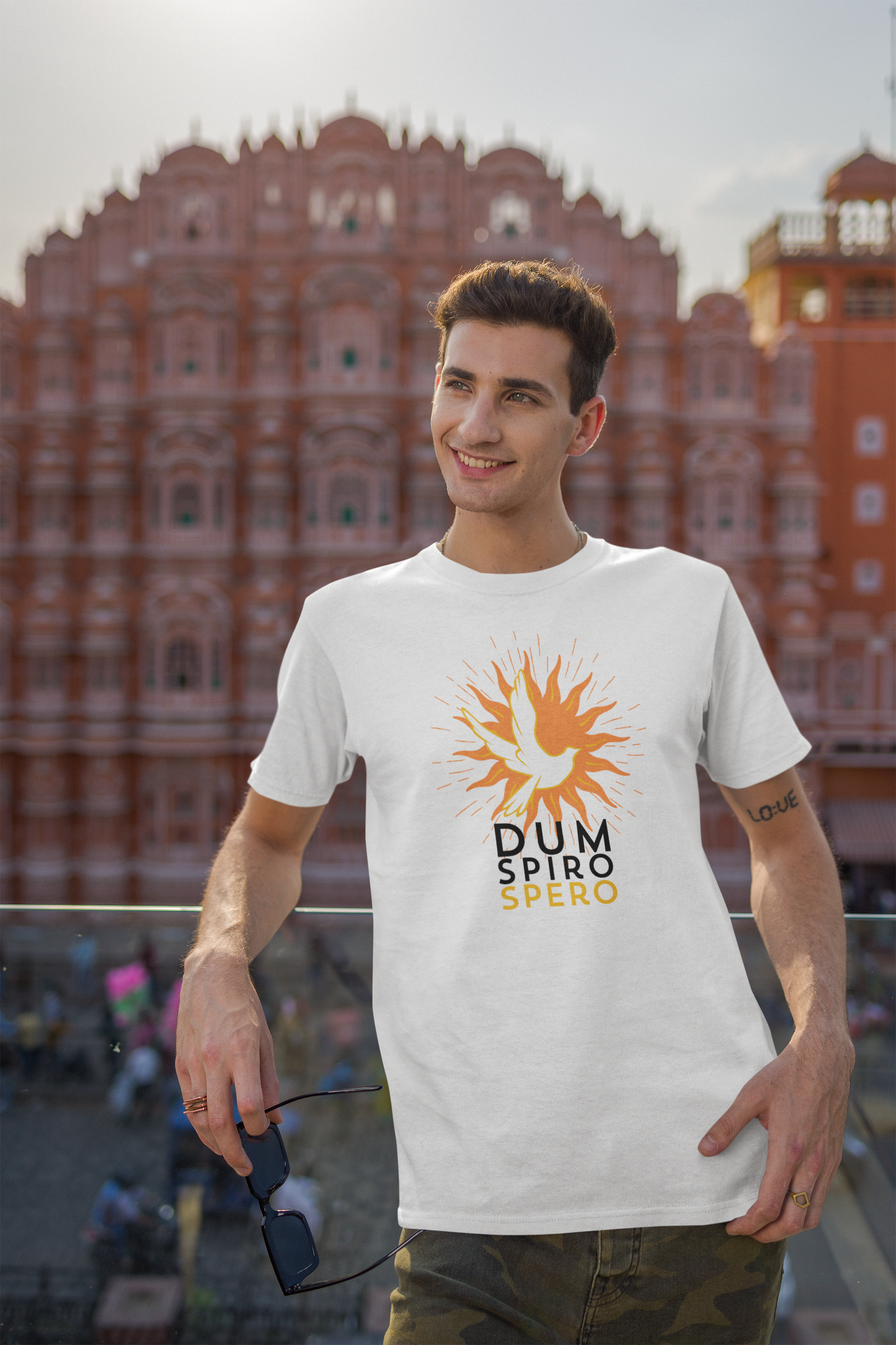 Dum Spiro, Spero Short Sleeve T-shirt