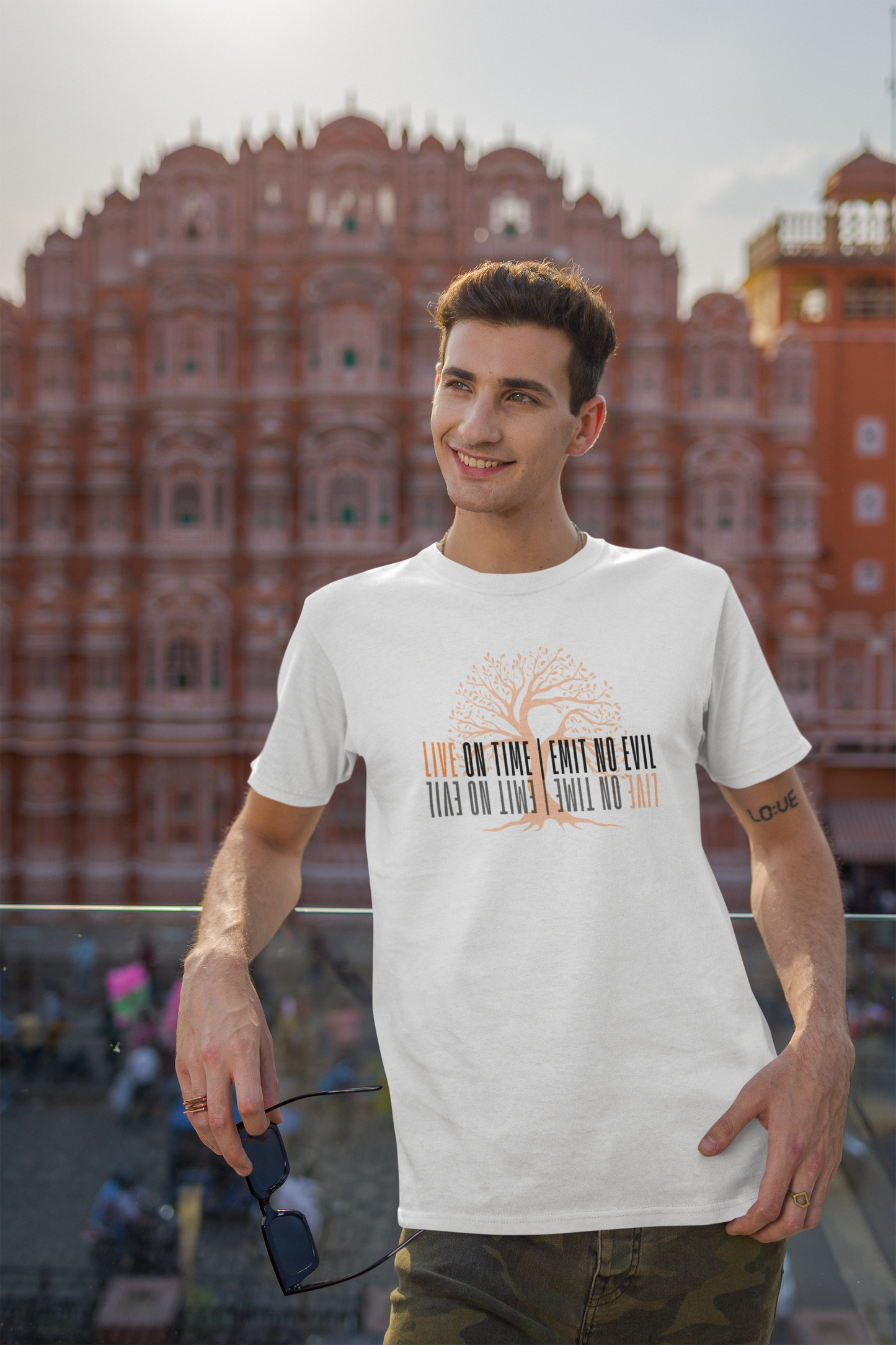 Live On Time Emit No Evil Short Sleeve T-shirt