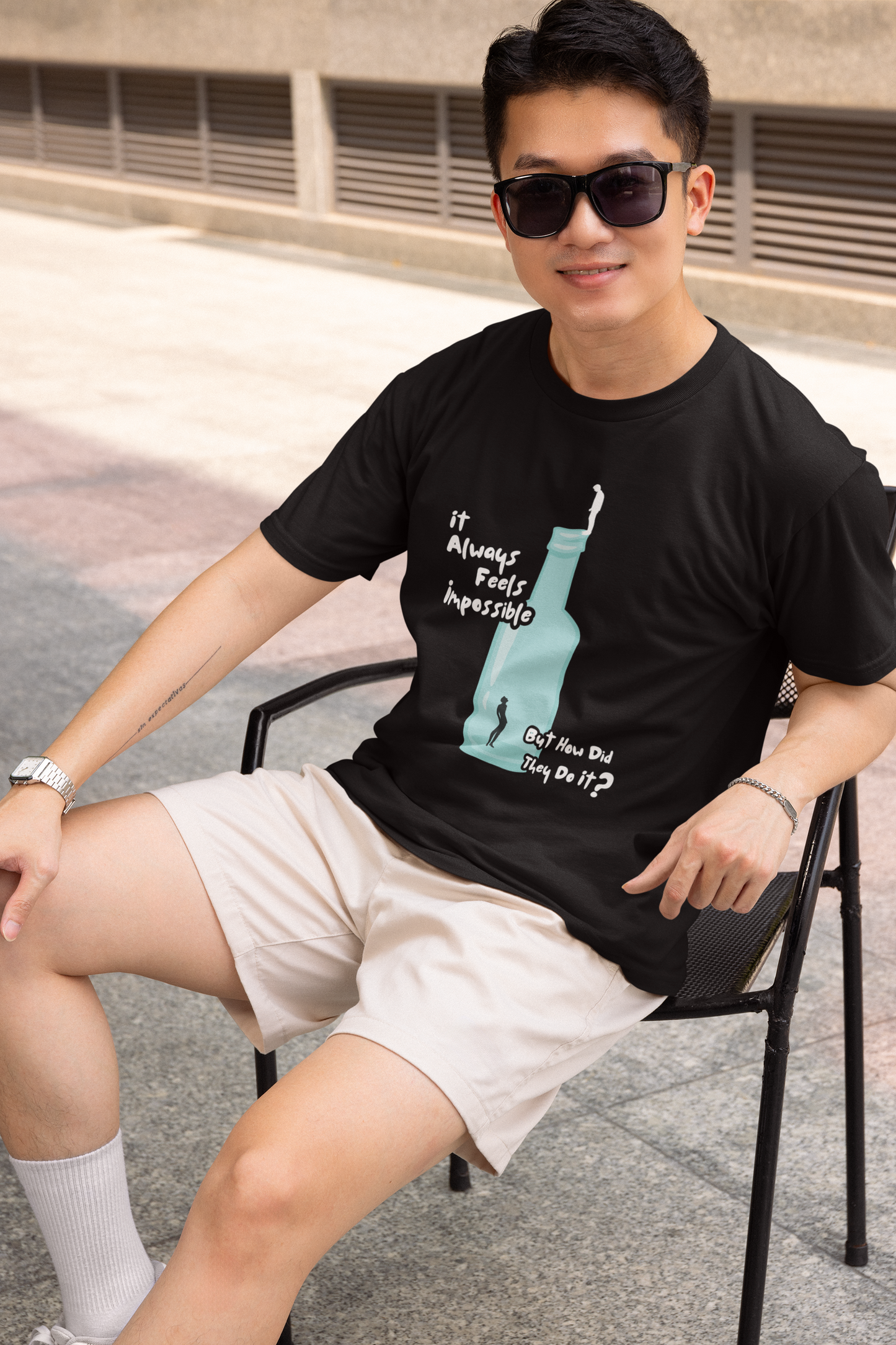 It Always Feels Impossible Short Sleeve T-shirt