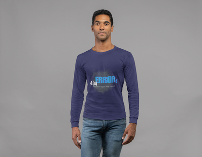 404: Attention Span Not Found Long Sleeve T-shirt