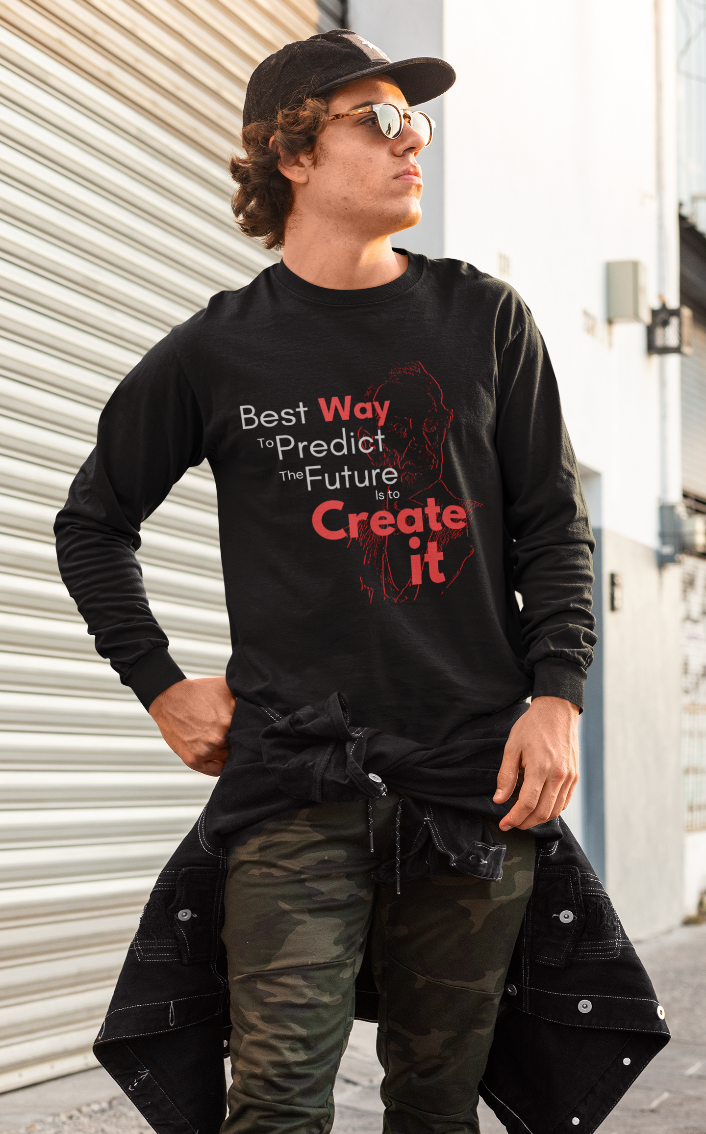 Predict the Future Long Sleeve T-shirt