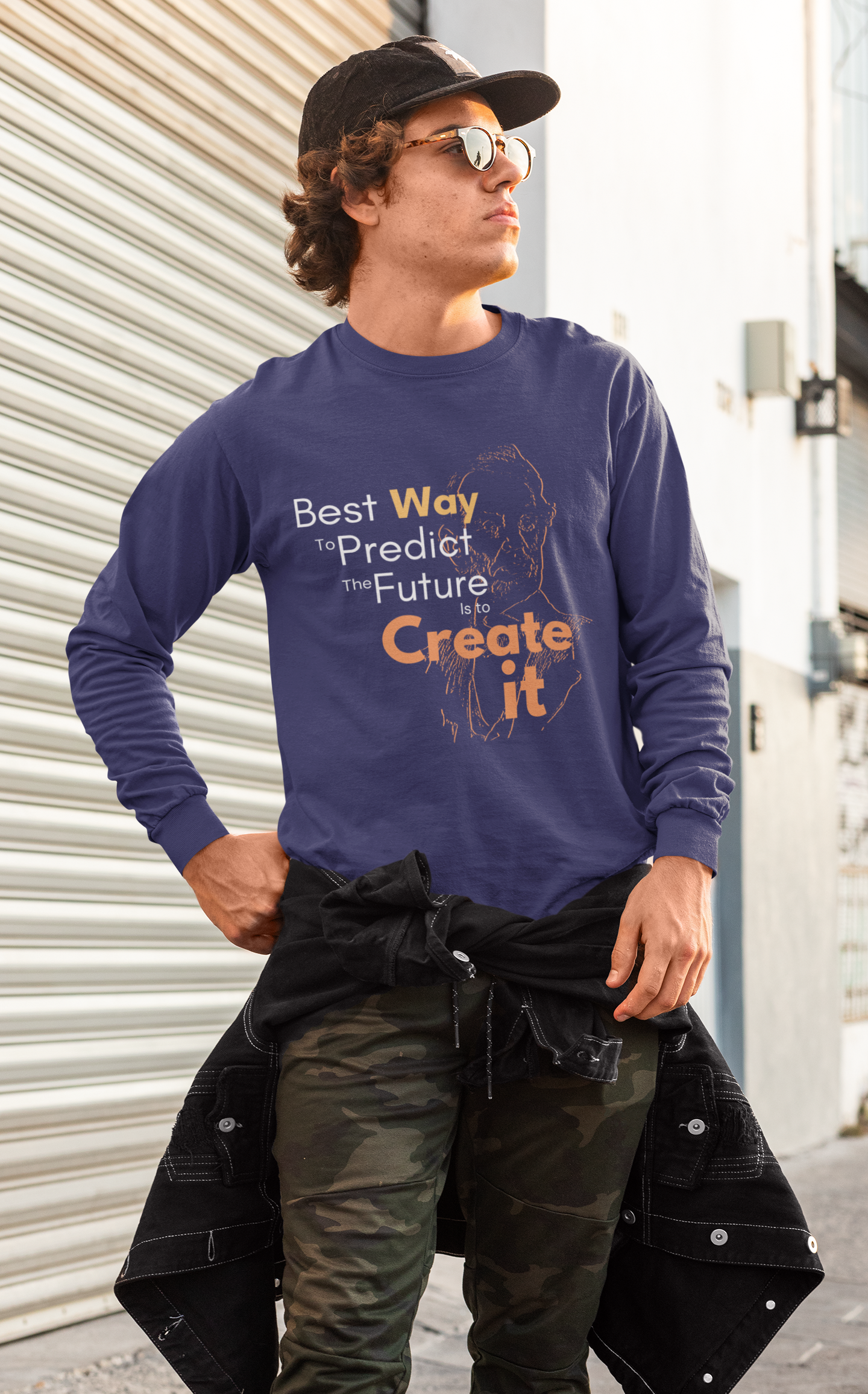 Predict the Future Long Sleeve T-shirt
