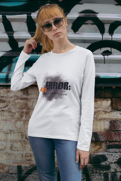 404: Attention Span Not Found Long Sleeve T-shirt