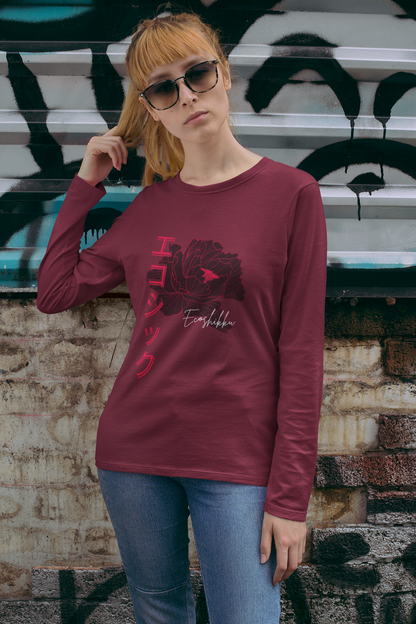 エコシック Ecoshikku Long Sleeve T-shirt