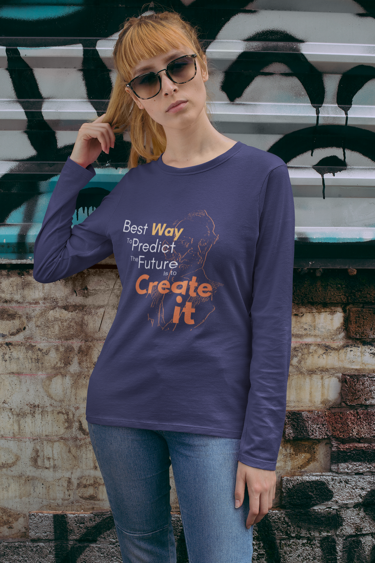Predict the Future Long Sleeve T-shirt