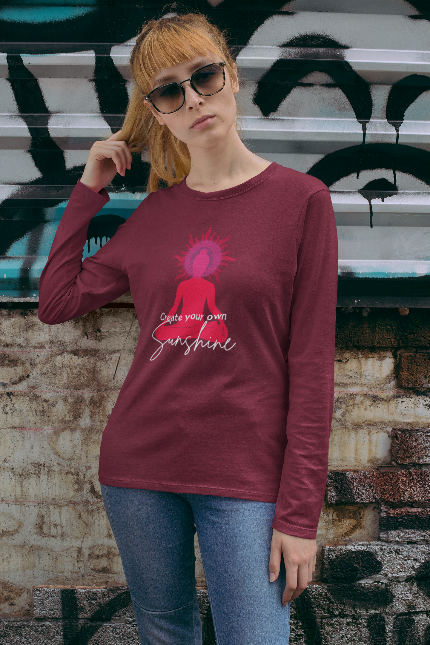 Create Your Own Sunshine Long Sleeve T-shirt