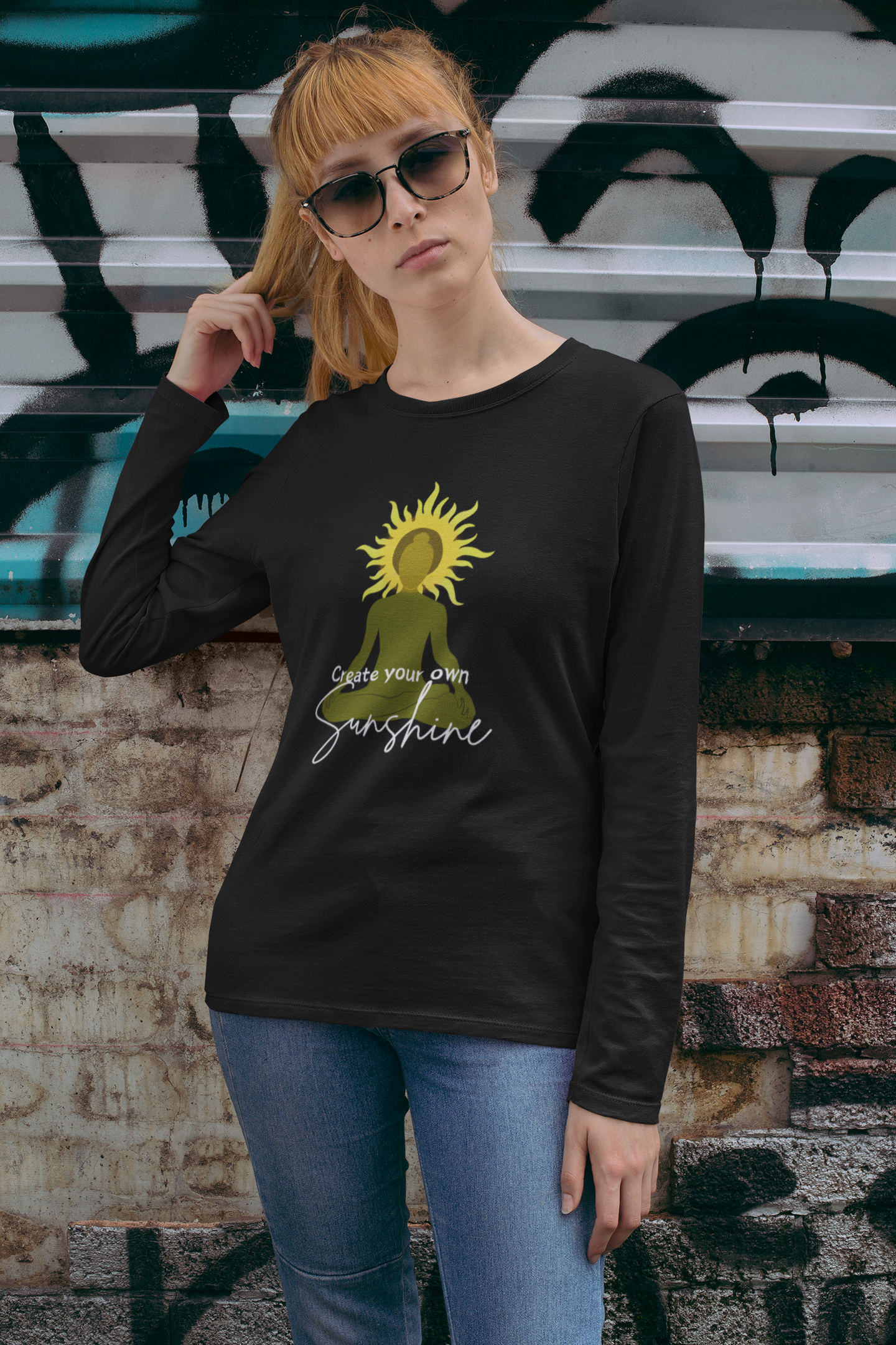 Create Your Own Sunshine Long Sleeve T-shirt