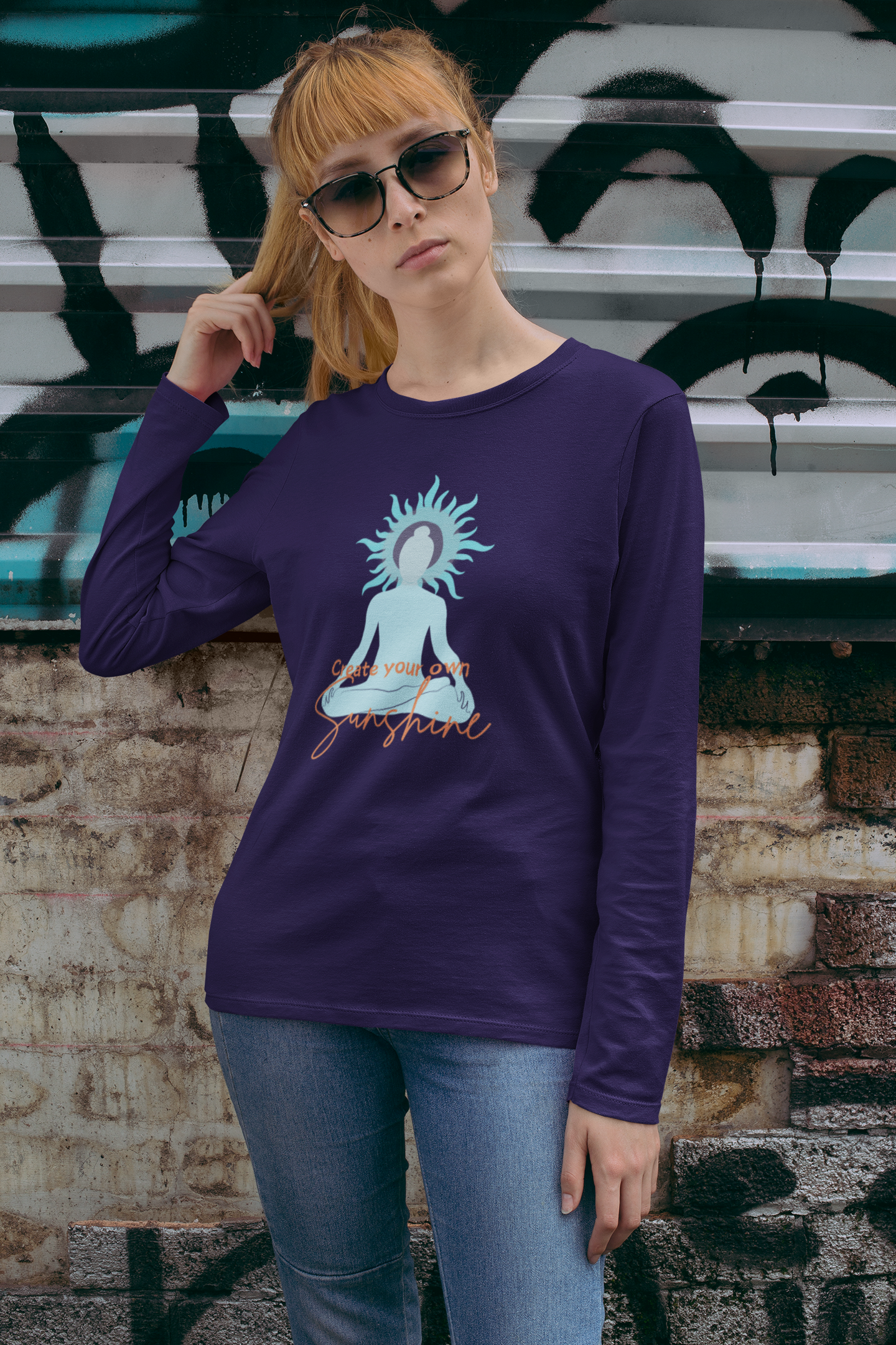 Create Your Own Sunshine Long Sleeve T-shirt