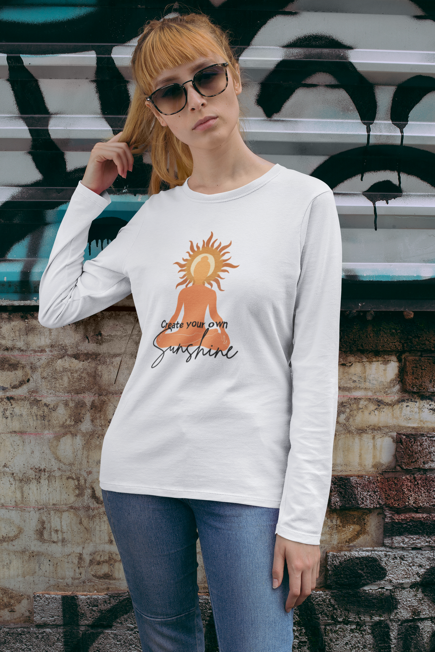 Create Your Own Sunshine Long Sleeve T-shirt