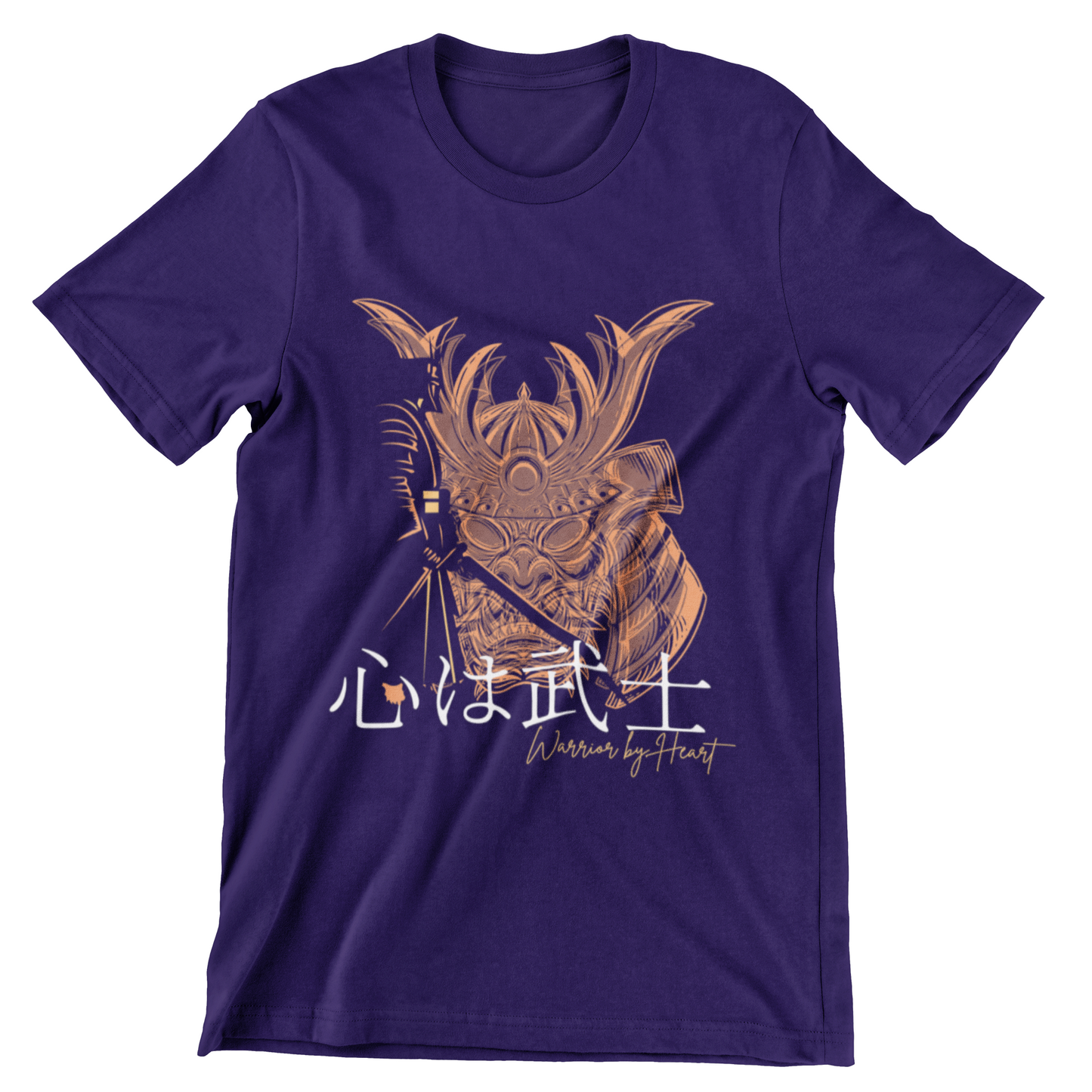 心は武士 Warrior by Heart Short Sleeve T-shirt