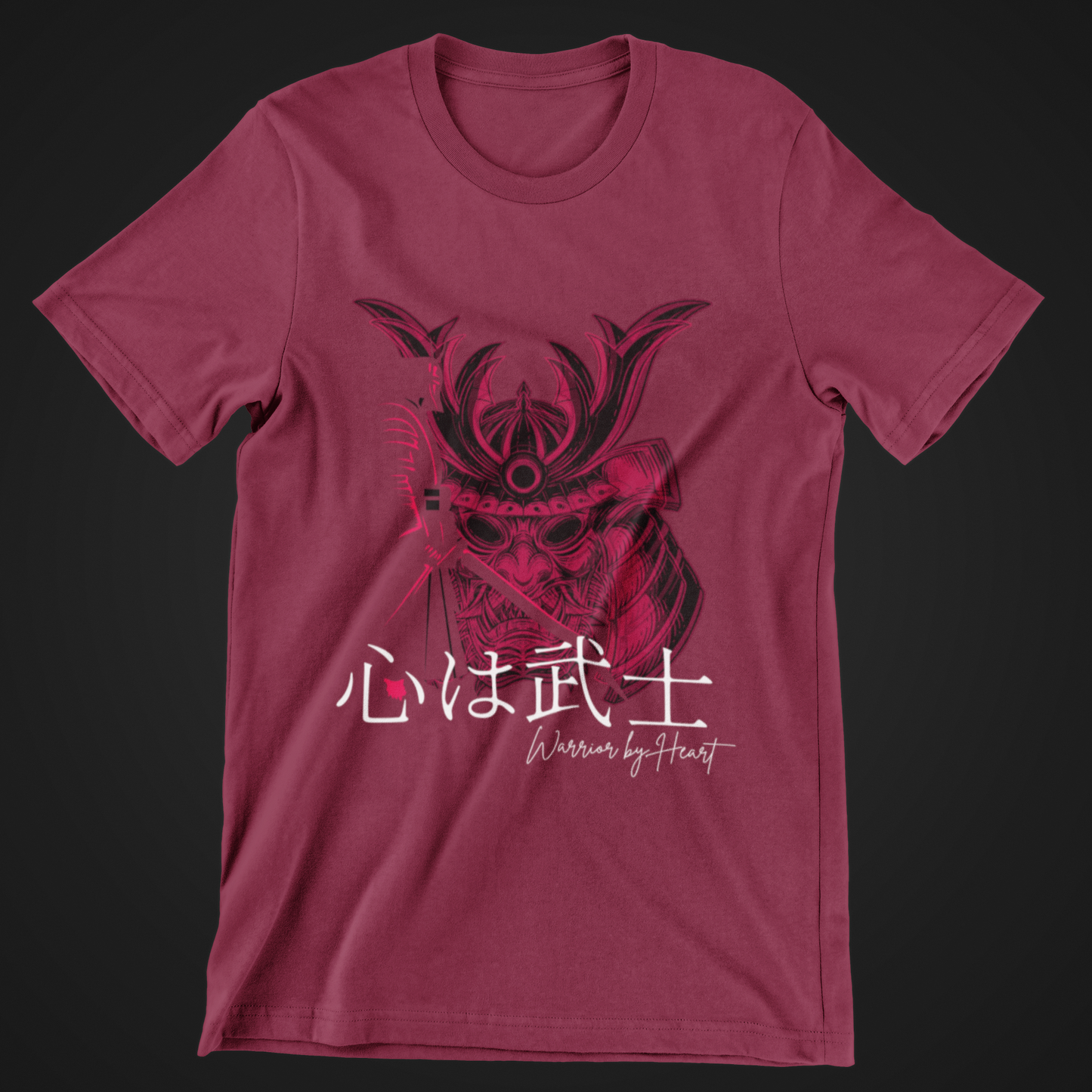 心は武士 Warrior by Heart Short Sleeve T-shirt