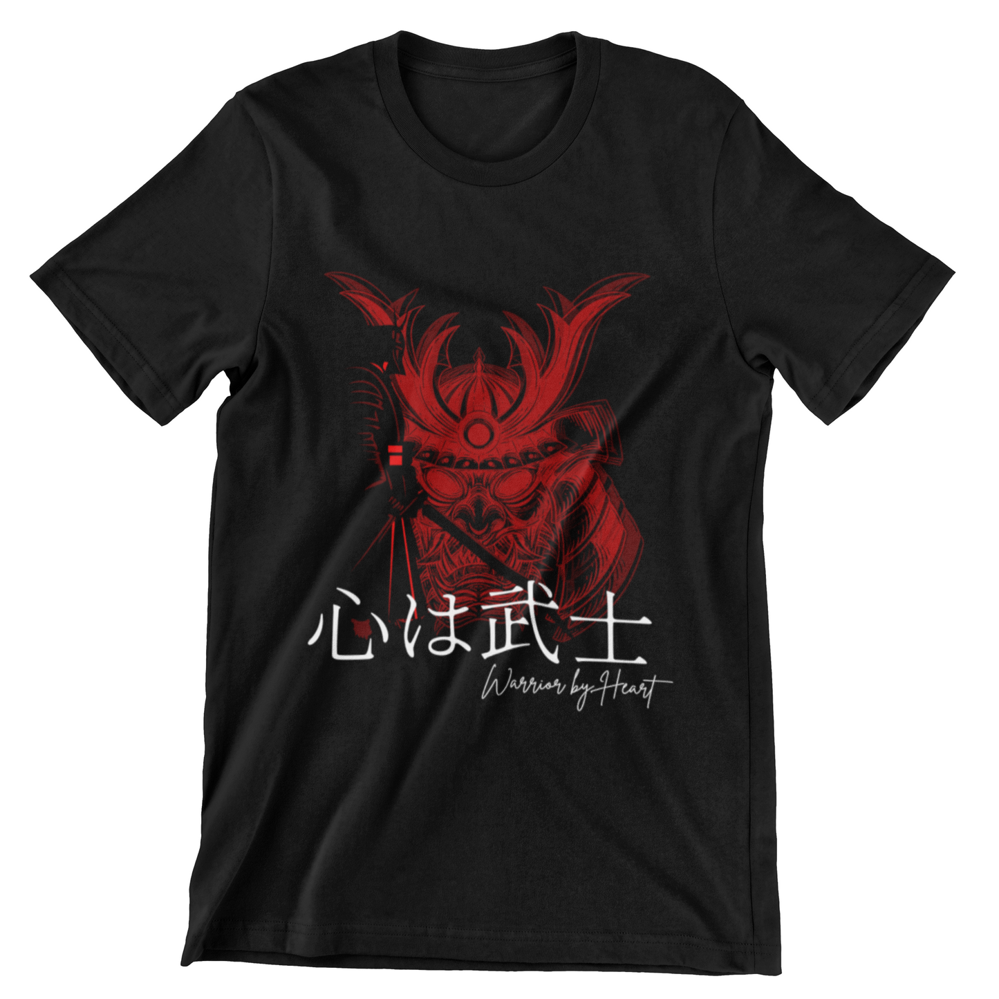 心は武士 Warrior by Heart Short Sleeve T-shirt