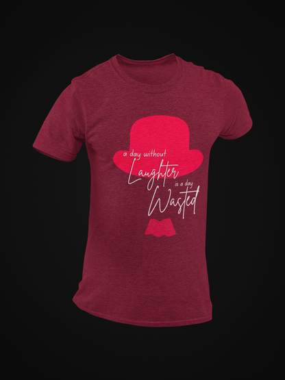A day without laughter Short Sleeve T-shirt