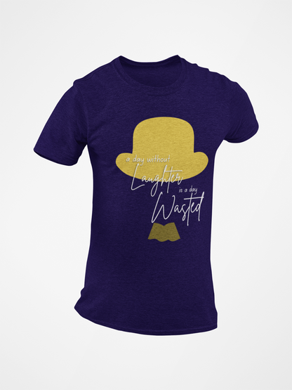 A day without laughter Short Sleeve T-shirt