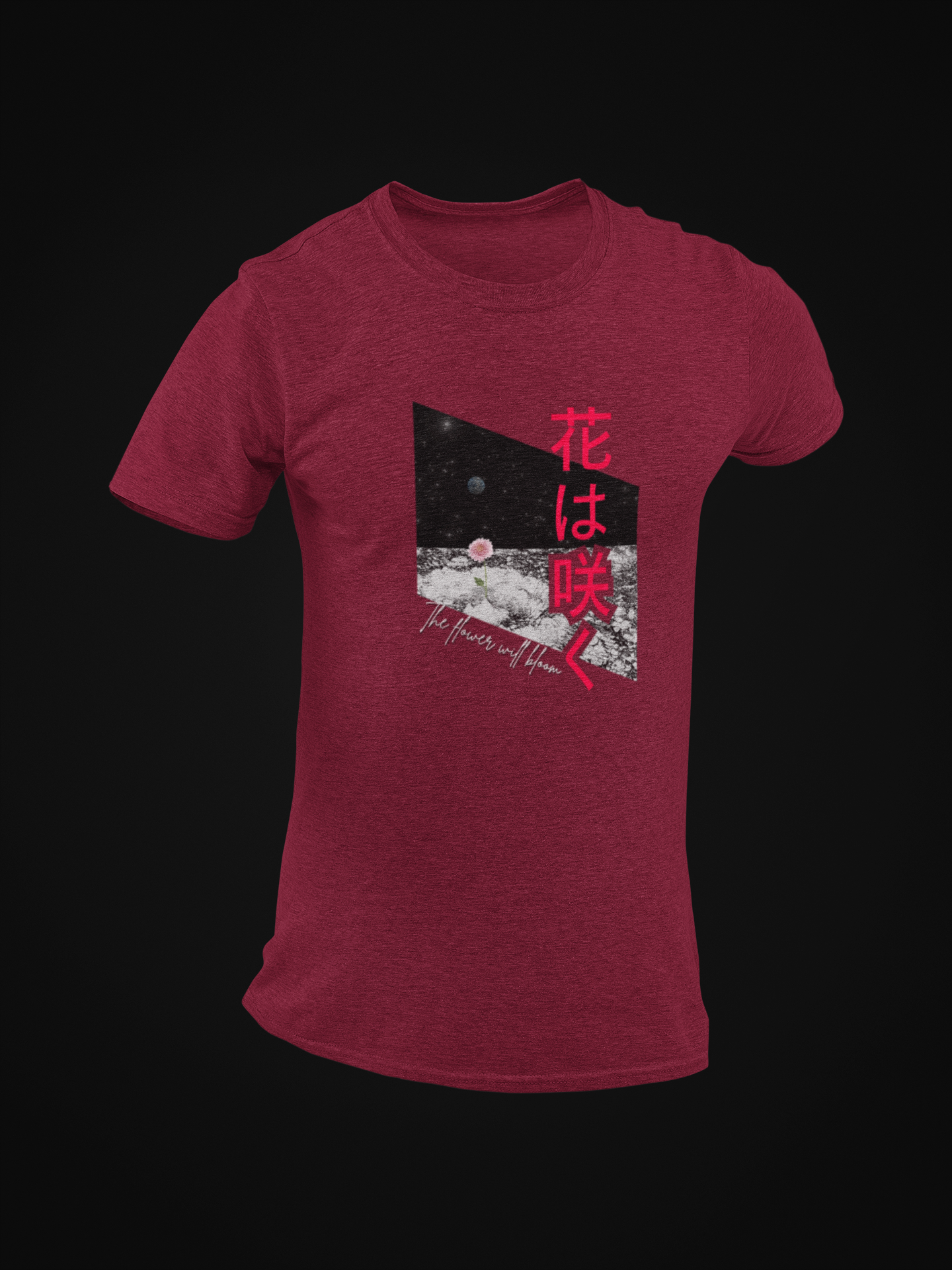 花は咲く The Flowers Will Bloom Short Sleeve T-shirt