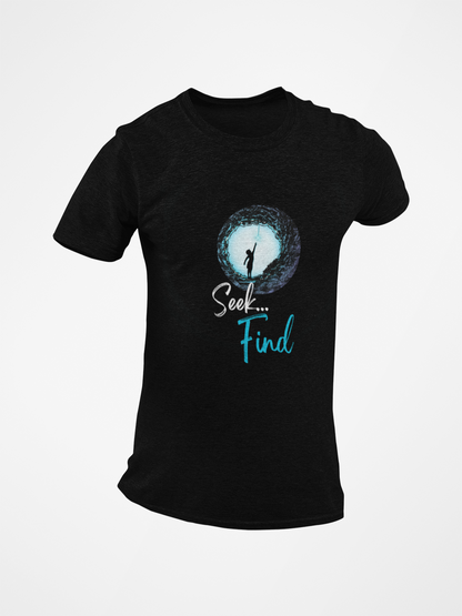 Seek Find Short Sleeve T-shirt