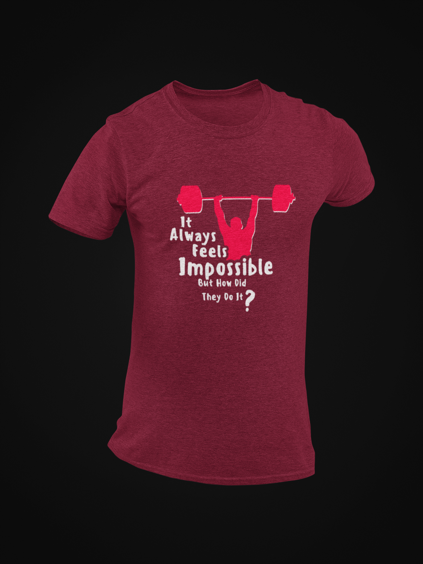It Always Feels Impossible Short Sleeve T-shirt