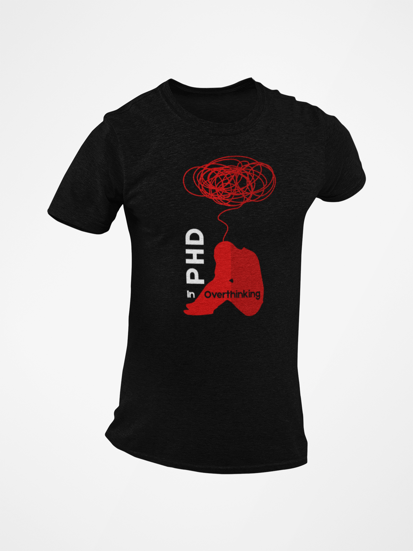 PHD in Overthinking Short Sleeve T-shirt