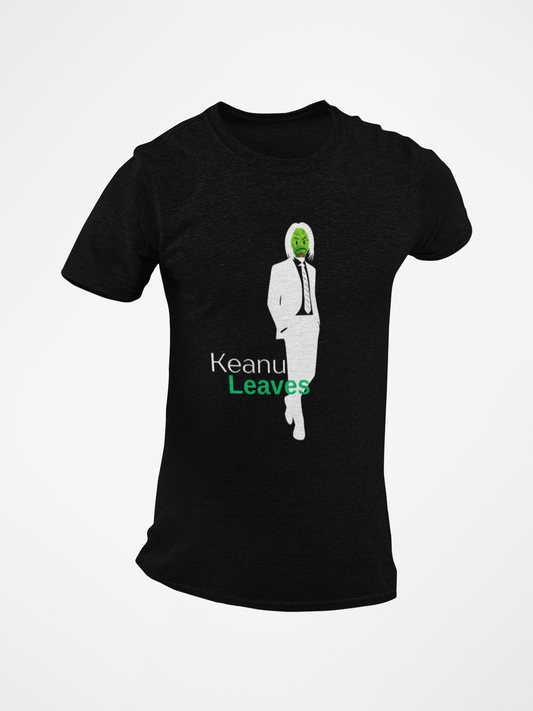 Keanu Leaves Short Sleeve T-shirt