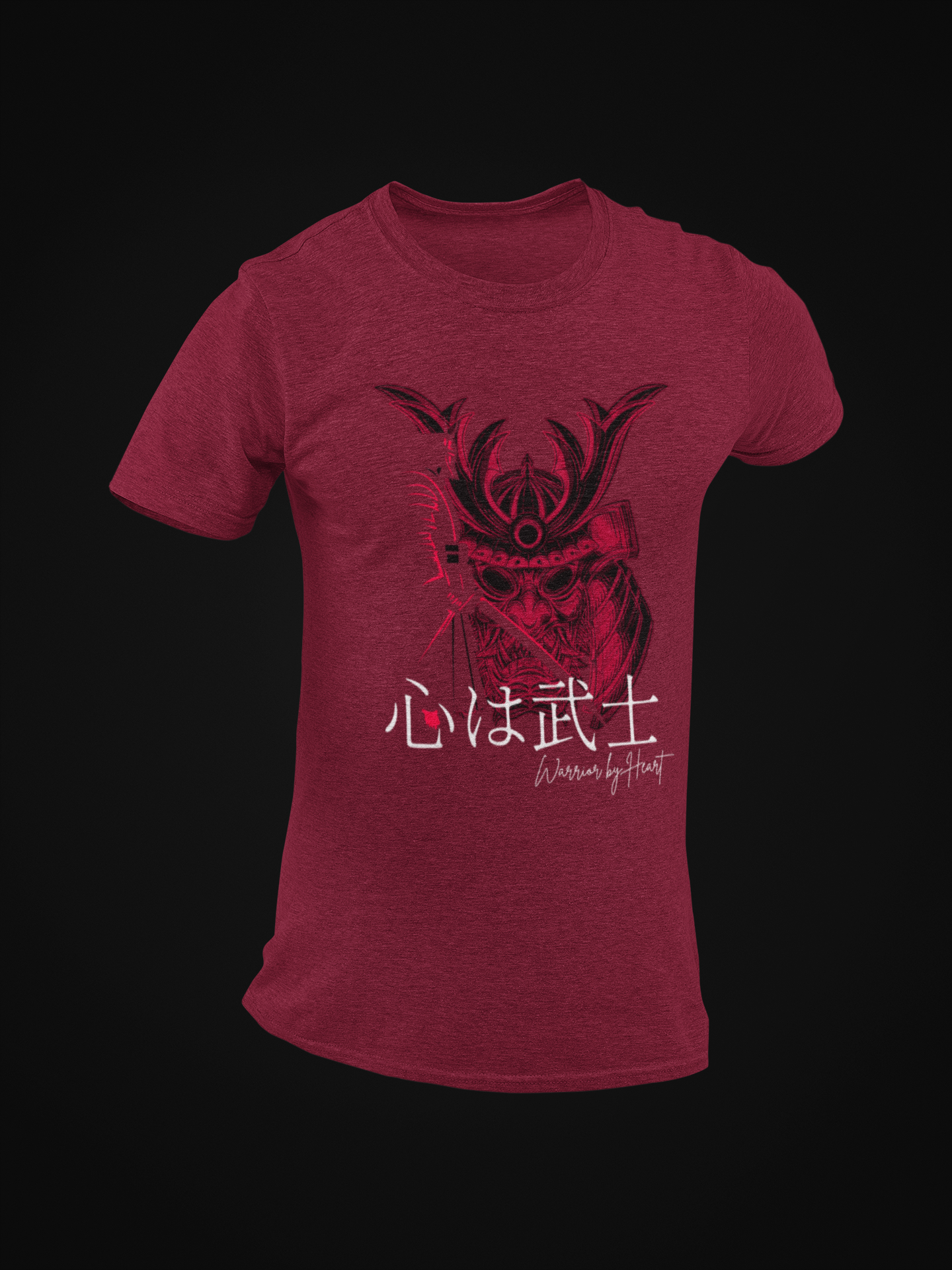心は武士 Warrior by Heart Short Sleeve T-shirt