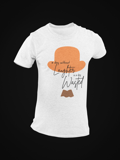 A day without laughter Short Sleeve T-shirt