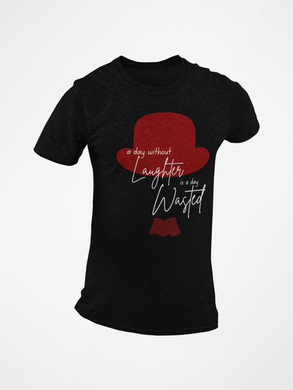 A day without laughter Short Sleeve T-shirt