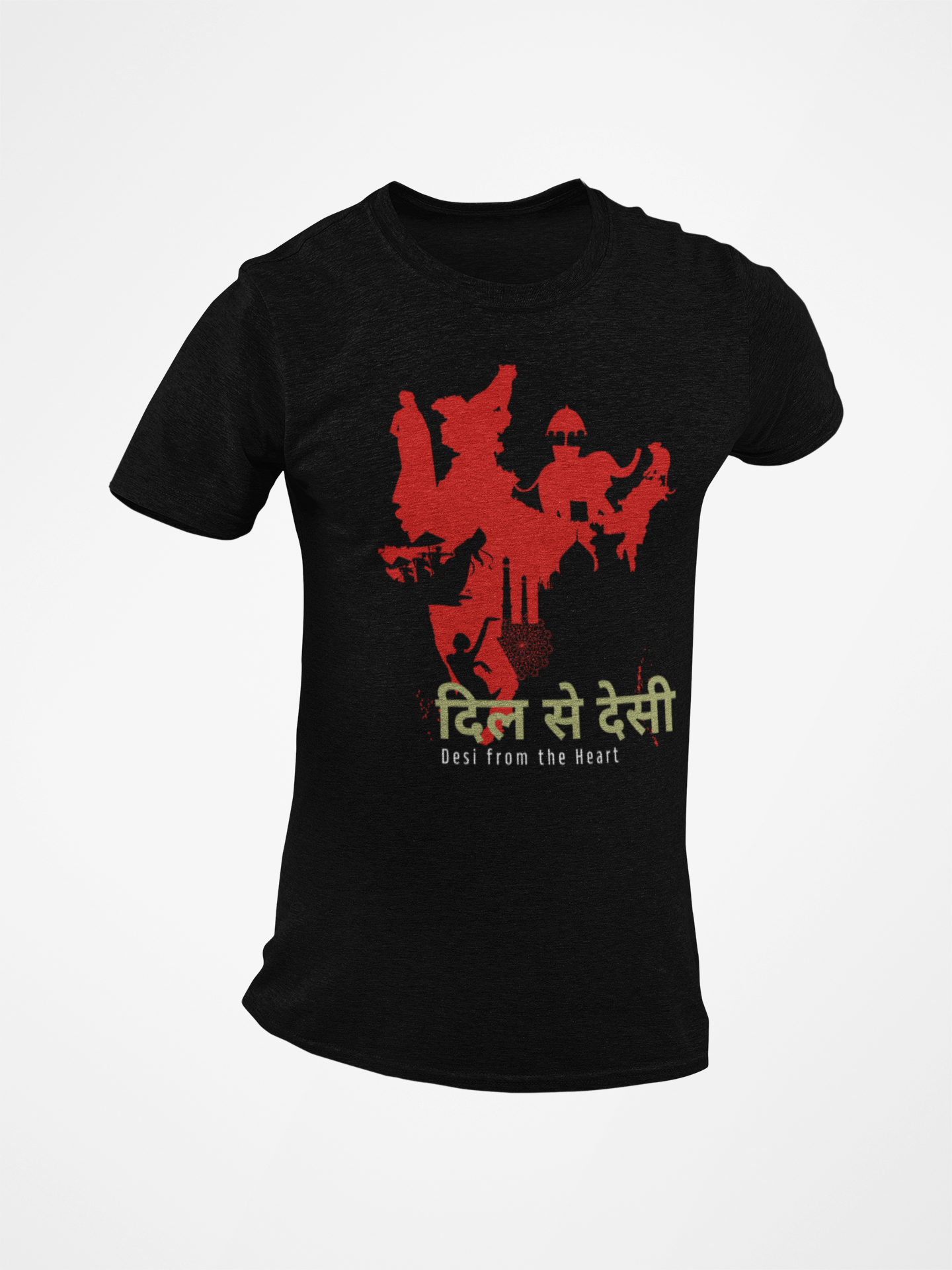 Desi from the Heart Short Sleeve T-shirt