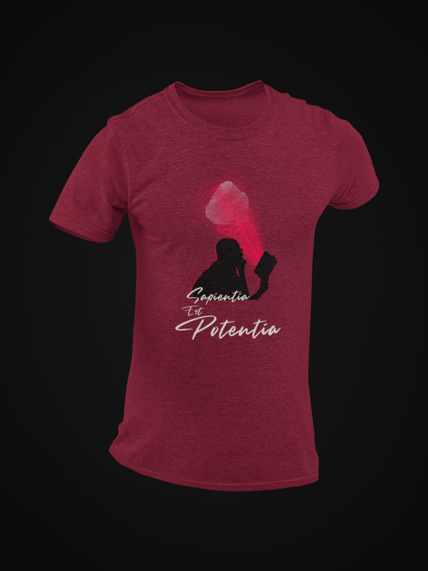 Sapientia Est Potentia Short Sleeve T-shirt