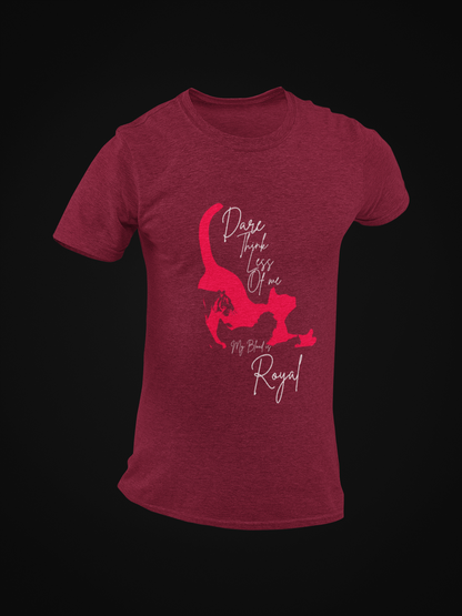 Dare Think Less of Me Short Sleeve T-shirt