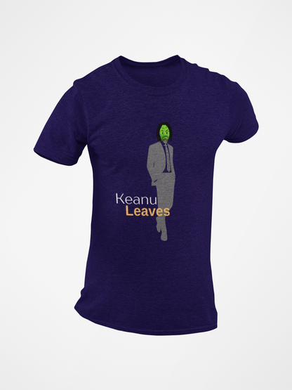 Keanu Leaves Short Sleeve T-shirt
