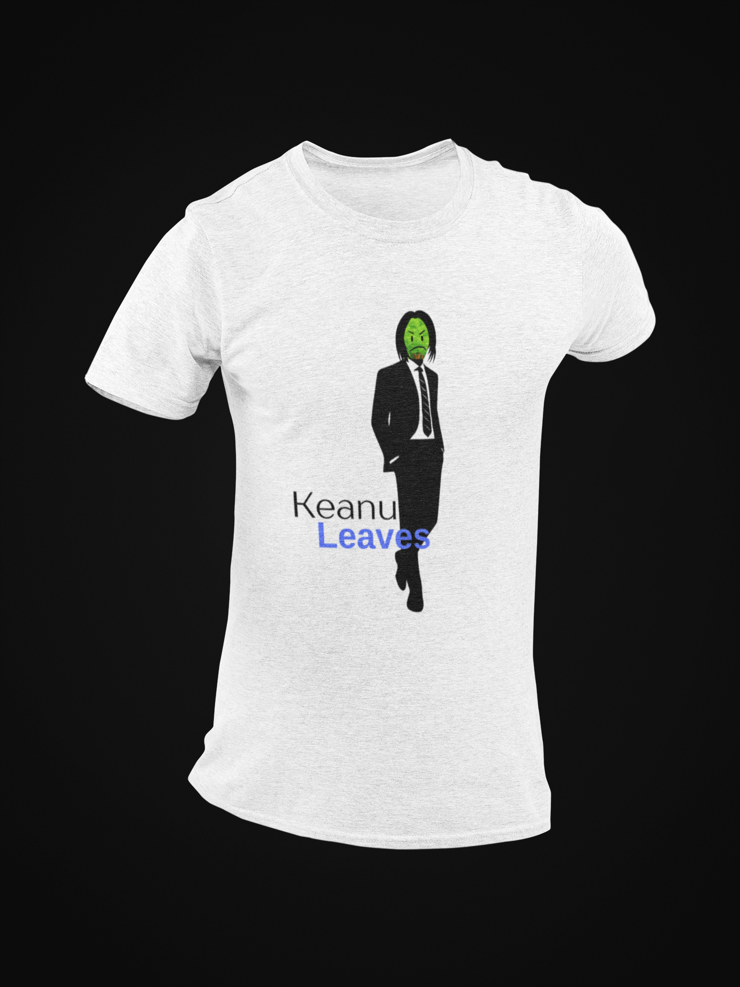 Keanu Leaves Short Sleeve T-shirt