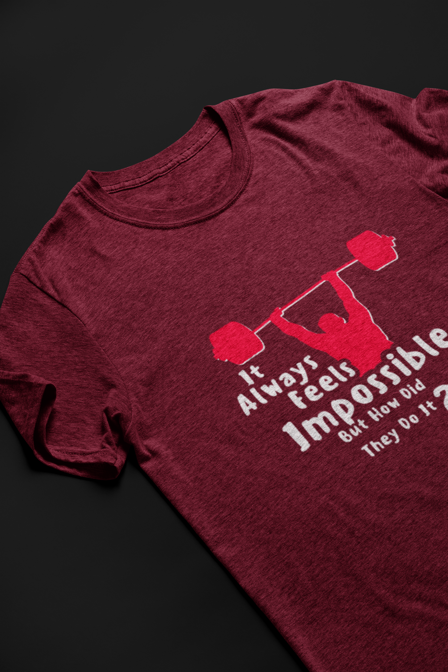 It Always Feels Impossible Short Sleeve T-shirt