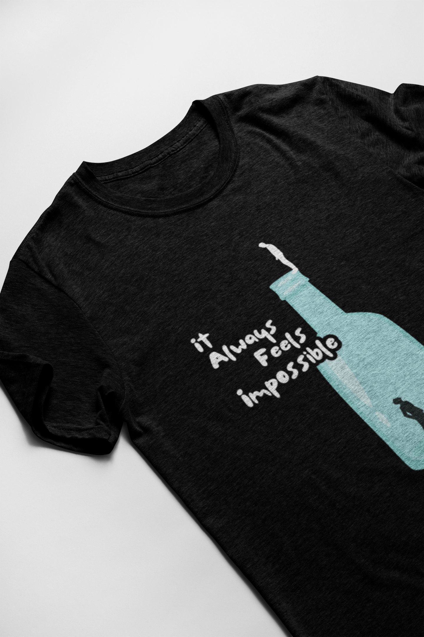 It Always Feels Impossible Short Sleeve T-shirt